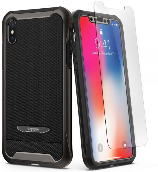 Чохол Spigen Pro Guard 360 Full Coverage для Iphone X/Xs Black, фото 1