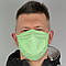 Маска захисна багаторазова (бавовна, салатова), фото 2