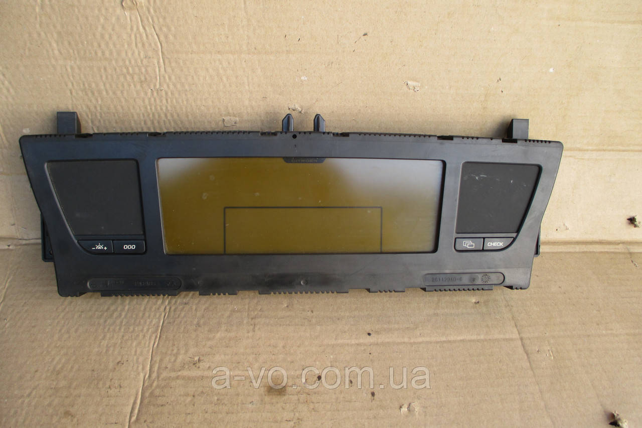 Щиток панель приладів Citroen C4 Picasso 1.6 HDI P9666217080, P9666217080-A-00, фото 1