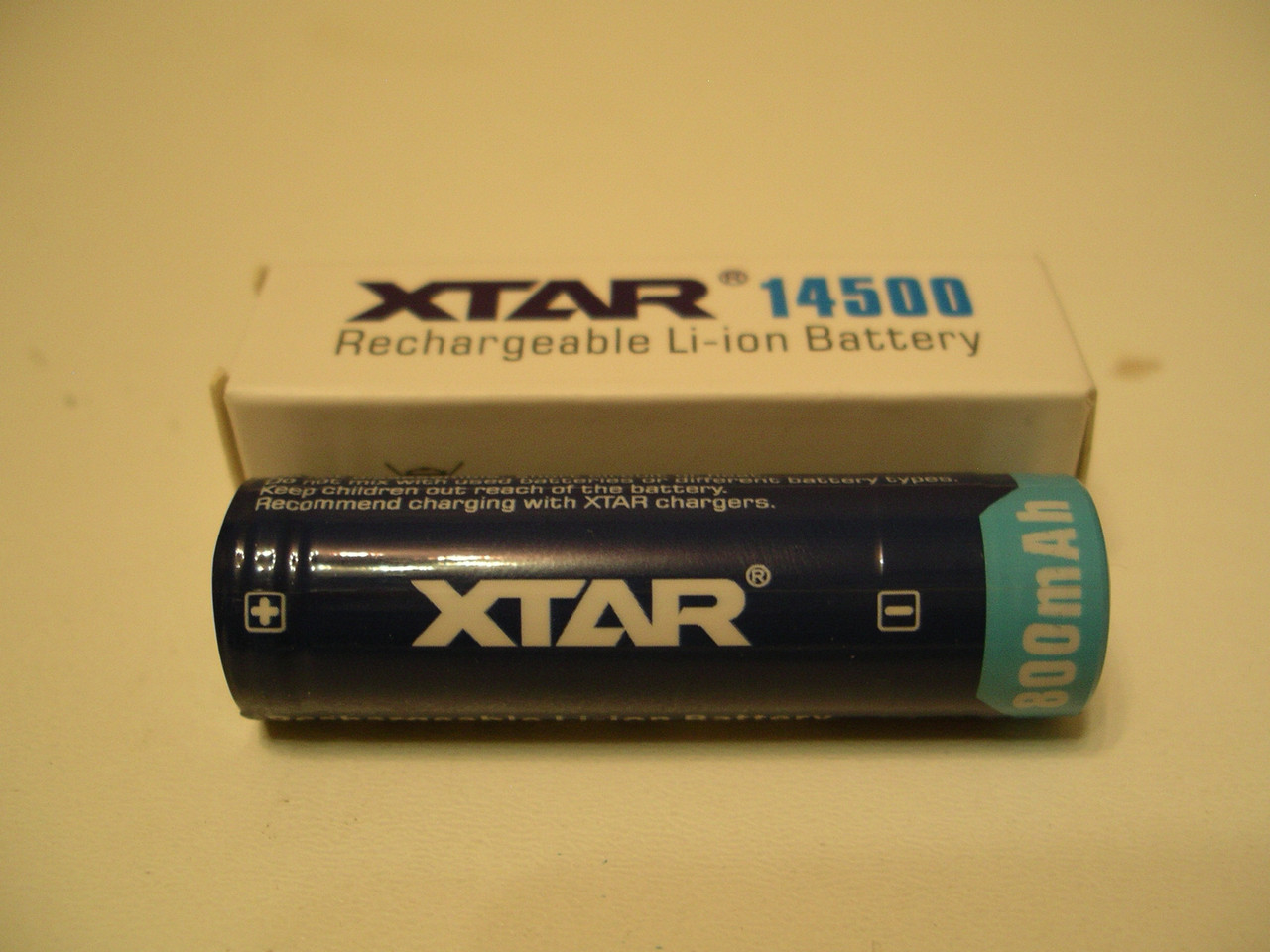 Акумулятор XTAR 14500 із захистом 3.7V