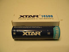 Акумулятор XTAR 14500 із захистом 3.7V
