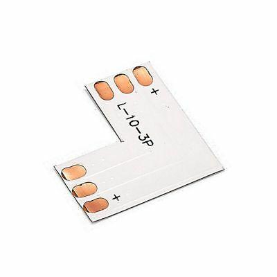 Плата PCB L-подібна для адресної світлодіодної стрічки WS2811  ⁇  WS2812 3pin 10 mm