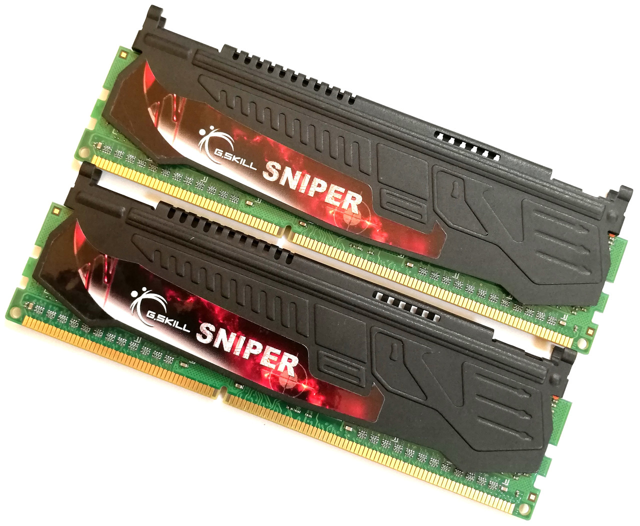 Комплект оперативної пам'яті G.Skill Sniper DDR3 8Gb (2x4Gb) 1866MHz PC3-14900U 1R8 CL9 (F3-14900CL9D-8GBSR) Б/В