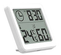 Настольные часы, термометр и гигрометр (влажность) с ЖК дисплеем