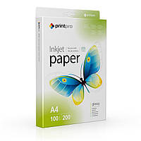 Фотопапір PrintPro глянсовий 200 г/м2, A4, 100 л. (PGE200100A4)