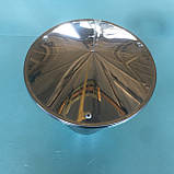 Парасолька (грибок) нержавіюча сталь 0,5 мм, діаметр 150 мм димохід, вентиляція, фото 3