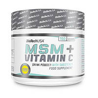 Метилсульфонилметан BioTech MSM + Vitamin C 150 g lemon сера