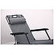 Розкладне крісло шезлонг із підлокітниками Круїз чорний/сірий, для пікніка, природи, відпочинку, дачі TM AMF, фото 8