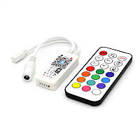 Wi-Fi RGB контроллер с таймером и цветомузыкальным режимом + пульт 21кнопка
