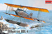 Истребитель-гидросамолет Albatros W.4 (late). 1/72 RODEN 034
