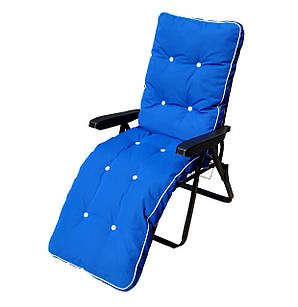 Шезлонг MELISSA дралон синій