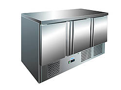 Холодильний стіл Berg G-S903 S/S TOP 3-дверний з нижнім агрегатом