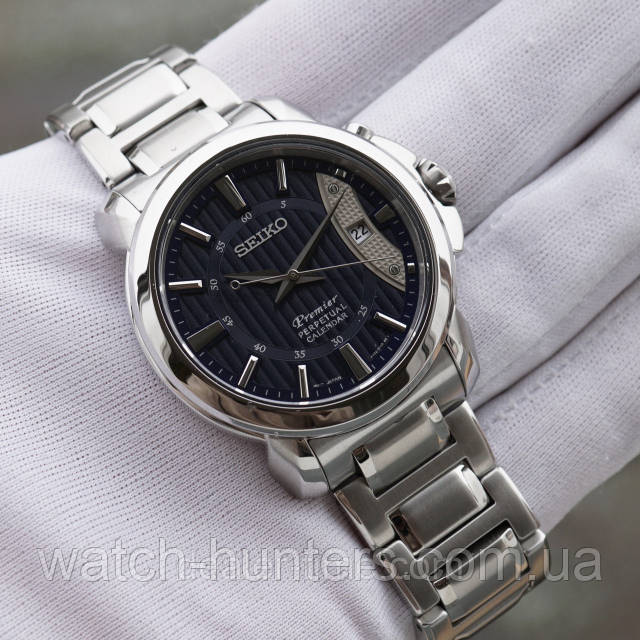 Stainless Steel Seiko Premier Snq157p1 Snq157p1