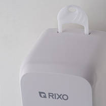 Дозатор для антисептика 600 мл Rixo Maggio DS368W настінний диспенсер для дезінфікуючої рідини, фото 3