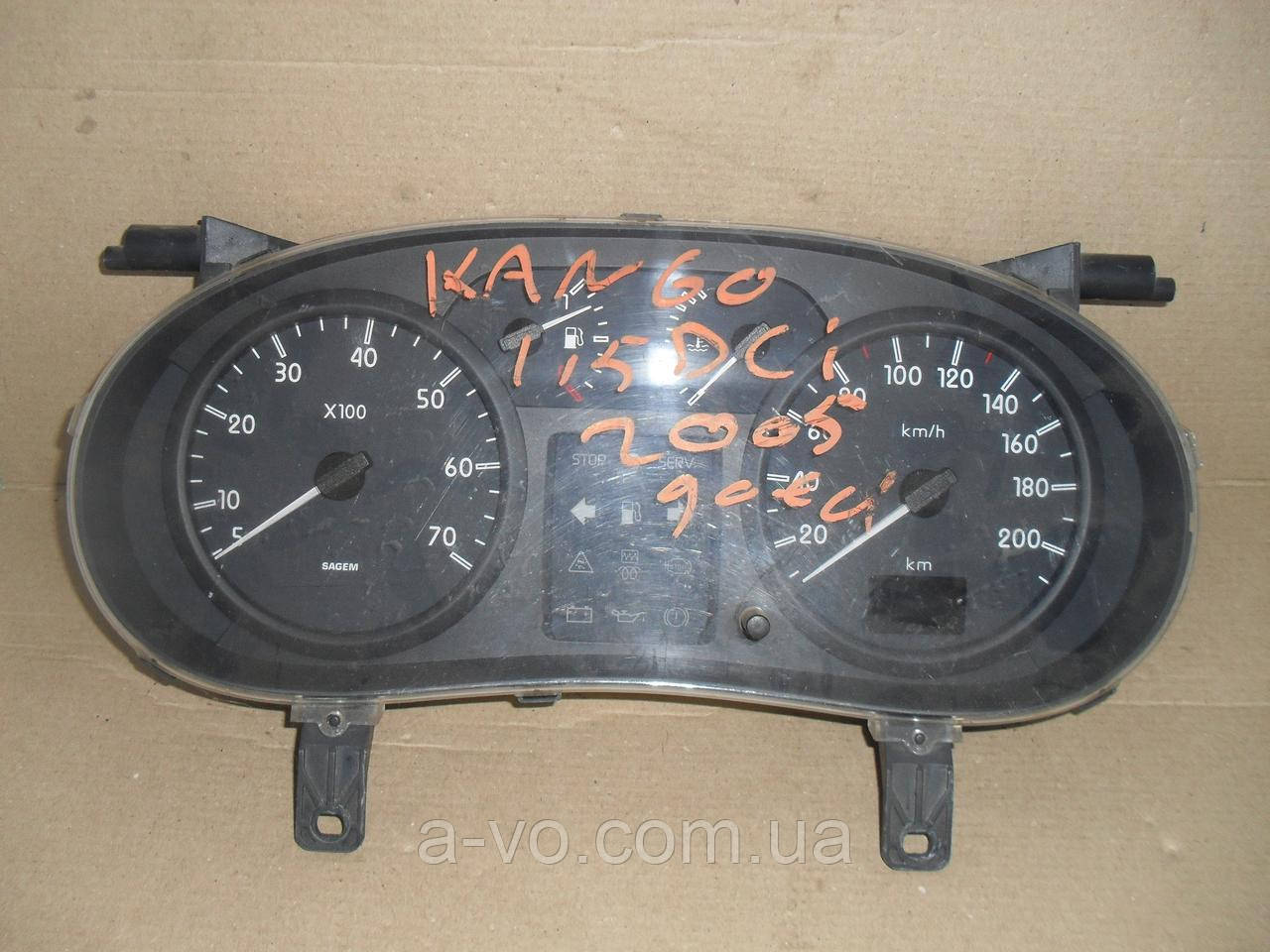 Щиток панель приладів Renault Kangoo 1.5 DCI, P8200176654B,8200176654B, фото 1