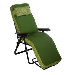 Шезлонг JANET dralon зелений