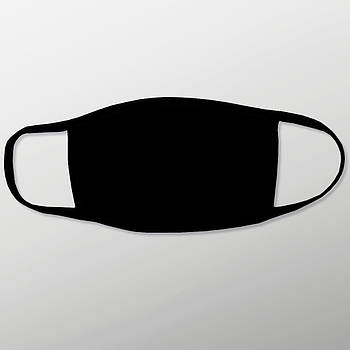 Захисна маска на обличчя для друку з кишенею для фільтра колір чорний