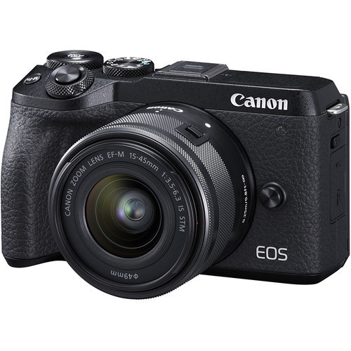 Фотоапарат Canon EOS M6 Mark II kit 15-45 mm Black / на складі