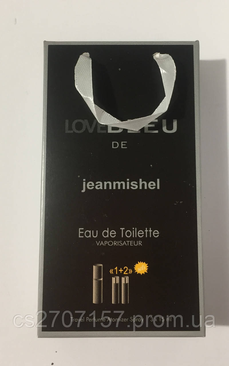 Подарунковий набір LoveBleu de Jeanmishel 3*15 мл