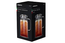Глек з кришкою ARDESTO 1200 мл AR2612PG