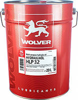 Масло гідравлічне Wolver Hydrauliköl HLP 32 20л.