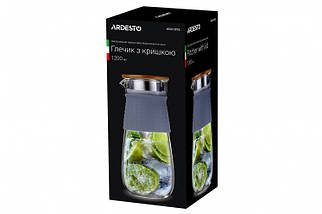 Глечик 1200 мл Ardesto AR-2612-PGS, фото 4