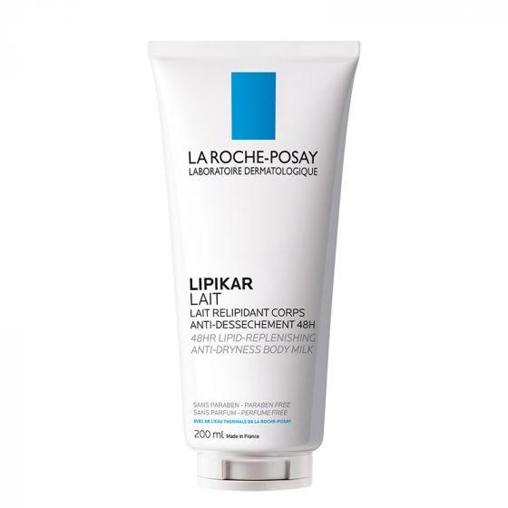 ЛІПІДОВОСТІНУВАЛЬНА ЕМУЛЬСІЯ LA ROCHE-POSAY LIPIKAR LIPID-REPLENISHING BODY MILK ANTI-DRYNESS 200ml