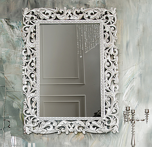 Дзеркало Франко срібло 110*80 см ТМ "Міро-марк"