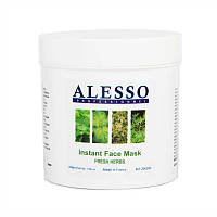 Маска растворимая для лица Алессо Свежие Травы противовоспалительная 200 г (ALS-206-200)