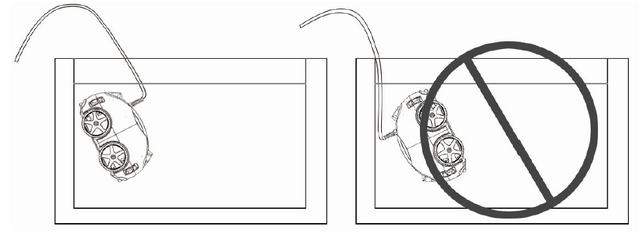 Як правильно опустити робот Bridge Naia в басейн Як правильно опустити робот Bridge Naia в басейн