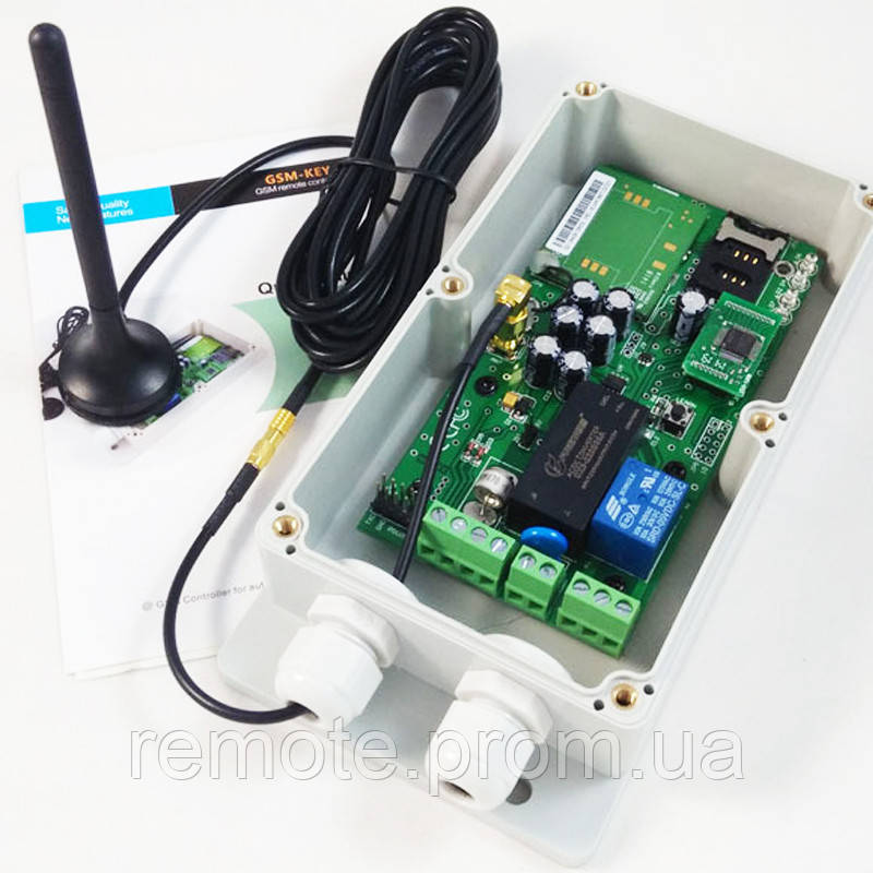 GSM реле GSM-KEY-AC 2000 номеров на 220 вольт, цена: 2885 ₴, купить на ...