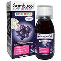 Бузина для дітей сироп 120 мл для імунітету противірусну від кашлю Sambucol USA