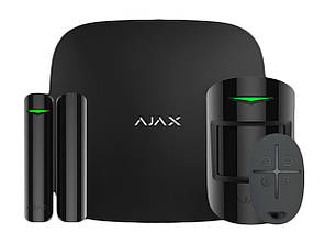 Ajax HUB StarterKit black комплект системи безпеки