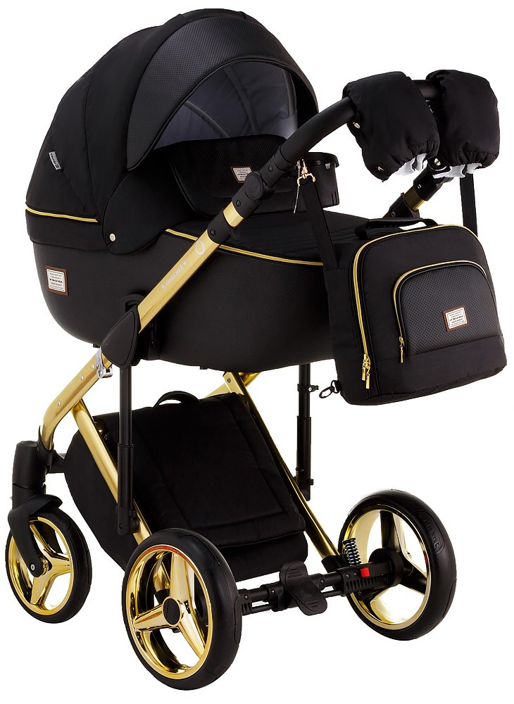 Дитяча універсальна коляска 2 в 1 Adamex Luciano Polar Graphite Q85