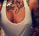 Пірсинг, штанги для сосків ажурна з кристалом, пара, фото 3