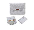 Чохол-конверт з фетру для Macbook Air/Pro 13,3" - сірий, фото 2