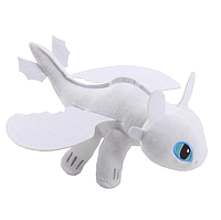Мягкая плюшевая игрушка Дневная Фурия - Как приручить дракона - белый 35 см