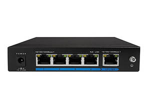 TENDTOP TT-G10401POE Gigabit POE комутатор на 5 портів