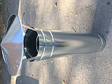 Зонт на трубу диаметр 300 мм., оцинкованная сталь 0,5 мм., вентиляция, дымоход, фото 6