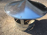 Парасолька на трубу діаметр 300 мм, оцинкована сталь 0,5 мм, вентиляція, димар, фото 7