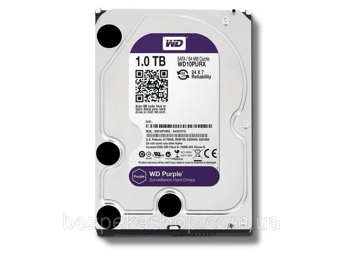 Western Digital WD10PURX (Purple) жорсткий диск HDD 1TB