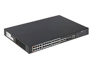Dahua PFS4226-24ET-240 комутатор 26-портовий, 24 з них з PoE