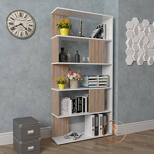 Книжкова полиця, стелаж для дому з ДСП P-23