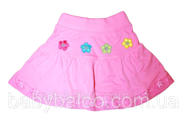 спідниця трикотажна для дівчинки фото