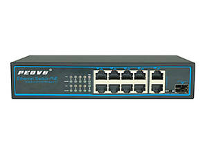 TENDTOP TT-10803EXPOE-BP120 100 Мb POE комутатор на 11 портів