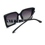 Жіночі сонцезахисні окуляри Valentino (2919) black, фото 3