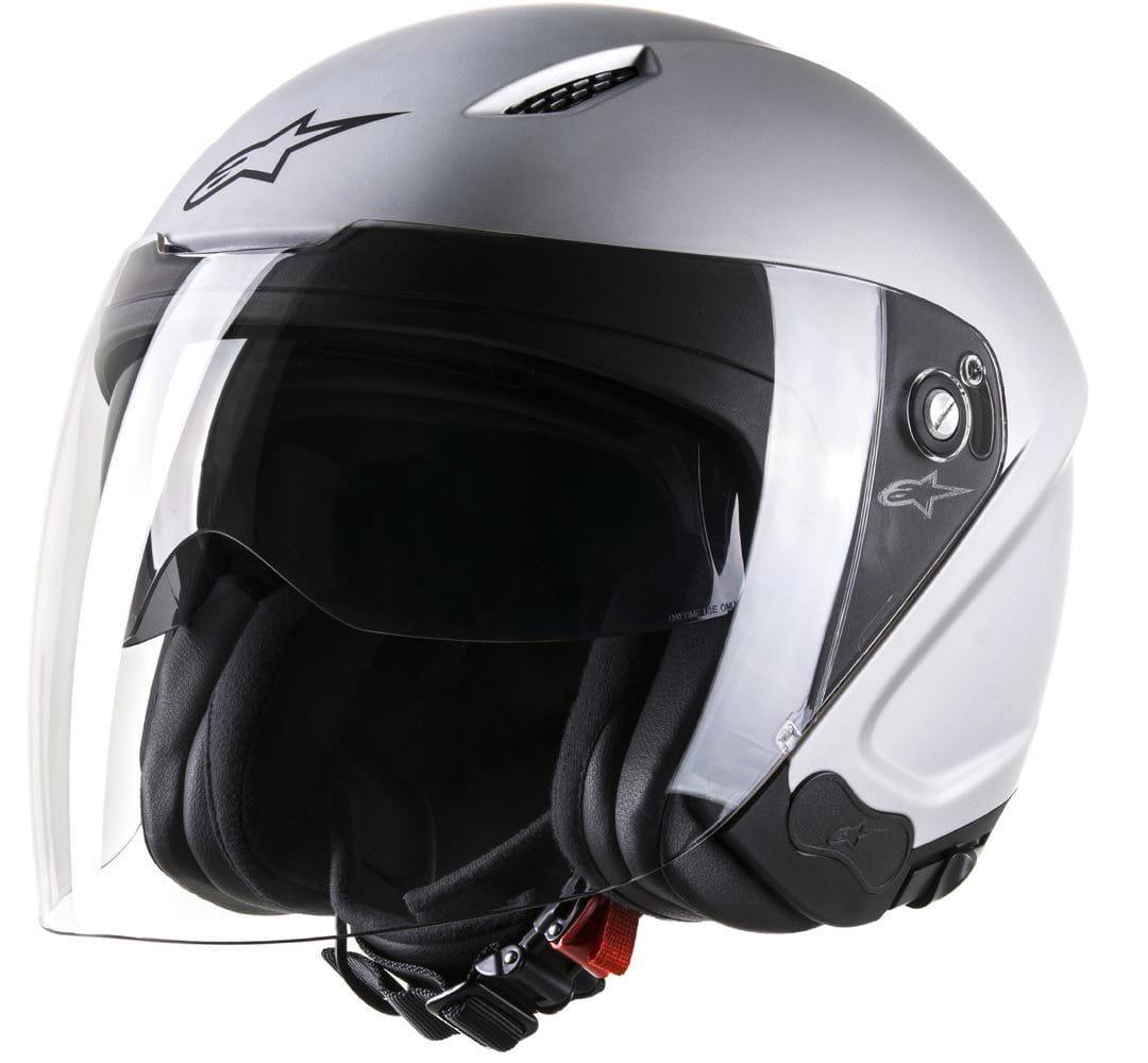 Мотошолом Alpinestars Novus (сірий)