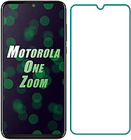Защитное стекло Motorola One Zoom (Прозрачное 2.5 D 9H) (Моторола Ван Зум)