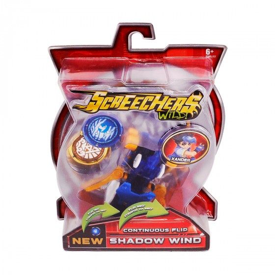 Машинка-трансформер Киддисвит "SCREECHERS WILD! S2 L1-Шэдоу Вінд", EU684101