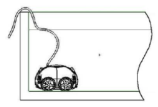 завершення процесу запуску пилососа в басейн завершення процесу запуску пилососа в басейн